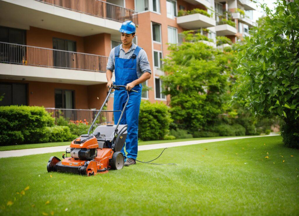 Small Riding Lawn Mower