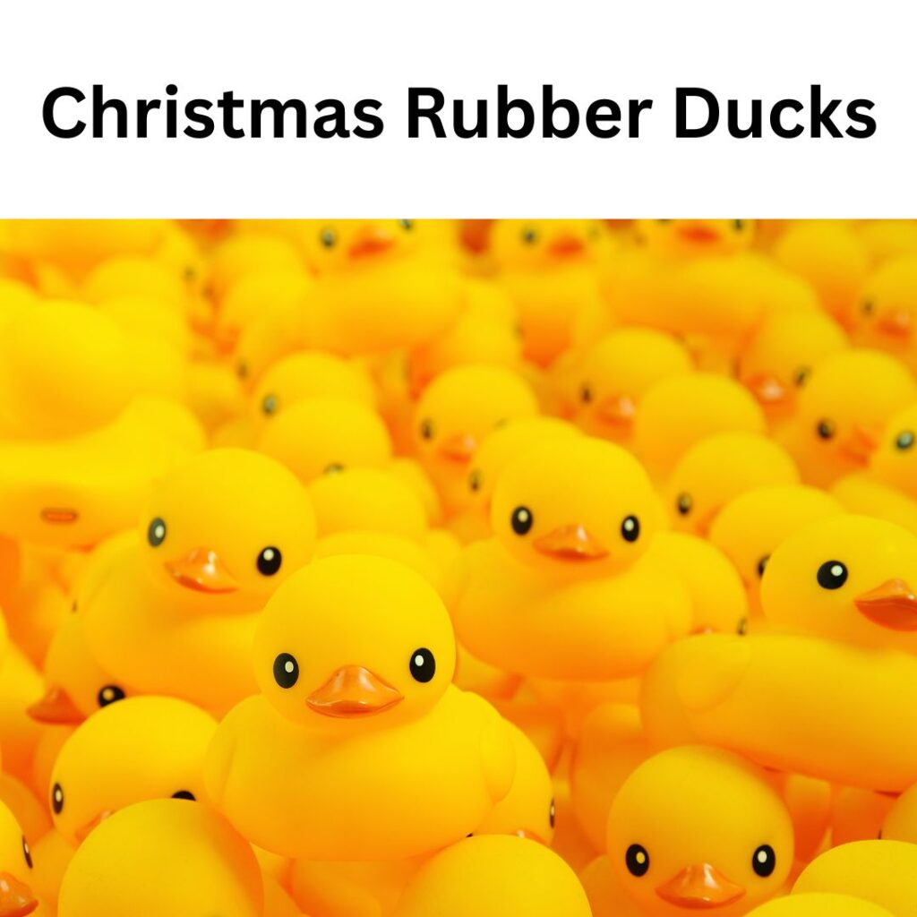 Christmas Rubber Ducks